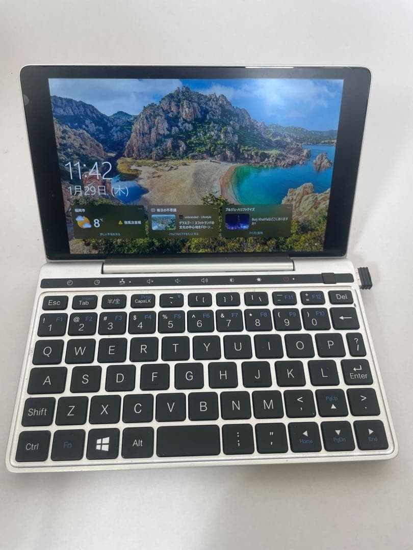 GPD Pocket 2 256GB SSD 8GB RAM Celeron 3965Y Windows 10 Mini Laptop JAPAN