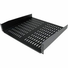 StarTech 2U 16in Universal Vented Rack Mount Cantilever Shelf