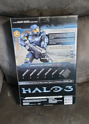 Halo 3 Deluxe Mark VI Wal-Mart Exclusive Spartan Blue 12 Inch