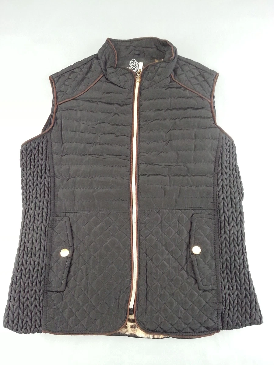 leopard faux fur vest products for sale | eBay