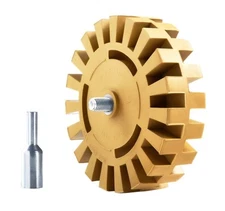 Decal Remover Eraser Wheel Rubber Wheel for Drill Removes Car Stripes Vinyl T...