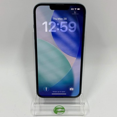 Unlocked Apple iPhone 14 128GB 26.3.1 Blue MPVH3LL/A