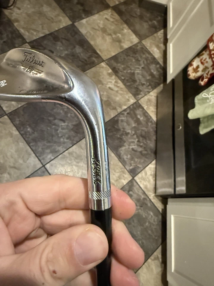 Cuña Titleist Vokey SM5 Tour Cromo Lob 60° 11 Rebote A Flex Grafito Para Hombres Derecha Foto 4 de 4