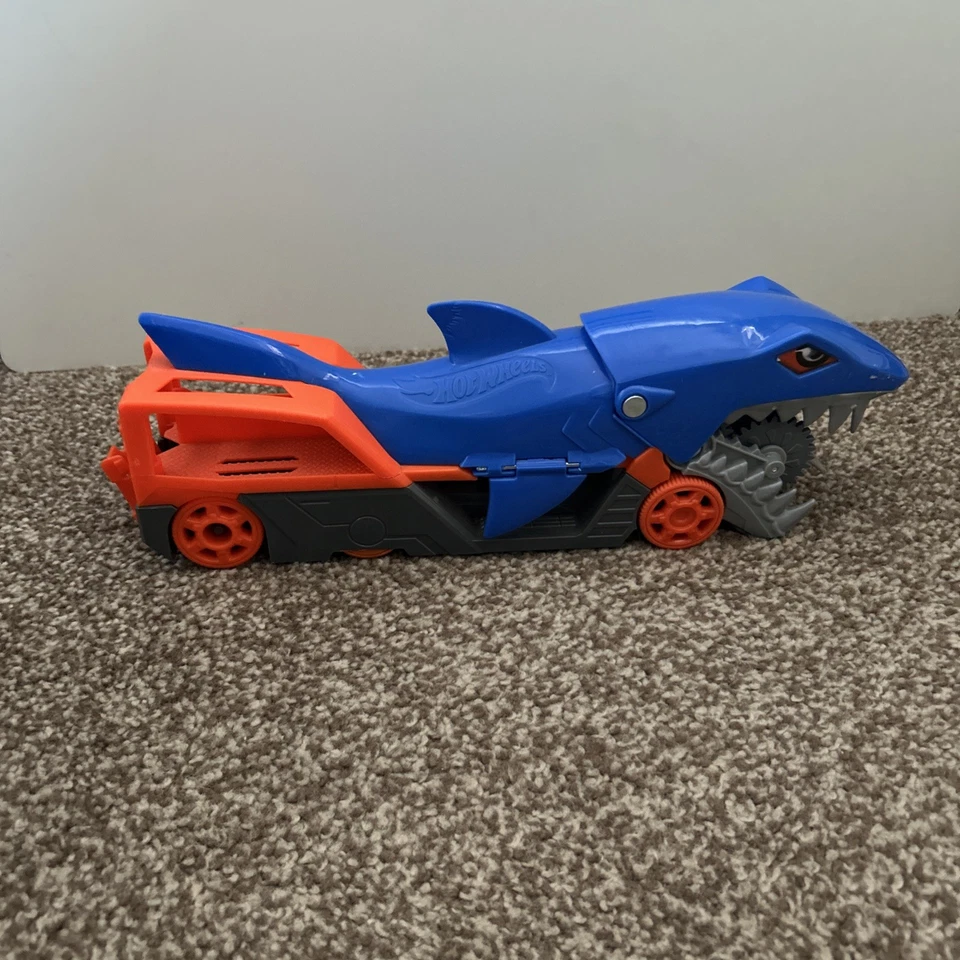 Hot Wheels Shark Chomp Transporter Play Set - Image 2 of 2