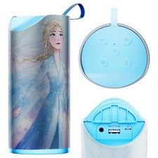 Disney Frozen Anna and Elsa Fan Splashproof Wireless Speaker   Bluetooth Spea...