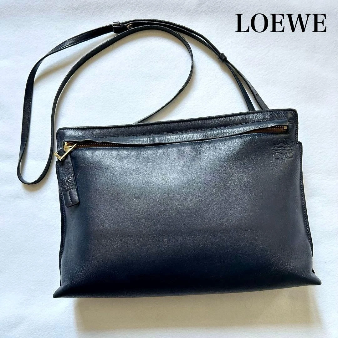 Loewe Blue Bags & for Leather Exterior Women for sale | eBay