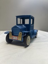 Vintage Tin Toy Opel AX-123 Antique Car Friction Made in Japan