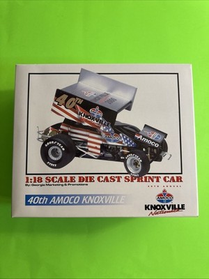 40th ANNUAL KNOXVILLE NATIONALS AMOCO RACING 1/18 GMP SPRINT CAR 1 OF 1200 NIB