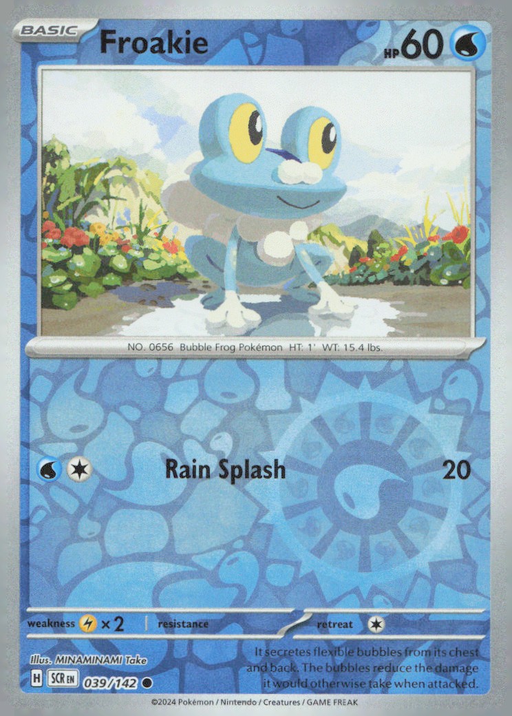 Froakie Common SV07: Stellar Crown 039/142 NM