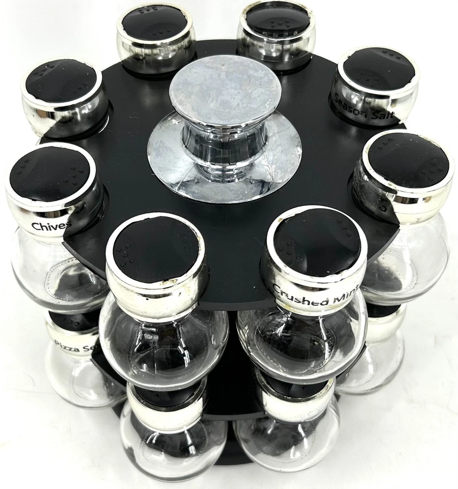 M. Kamenstein 16 Jar Ellington Revolving Spice Rack - Image 3 of 4