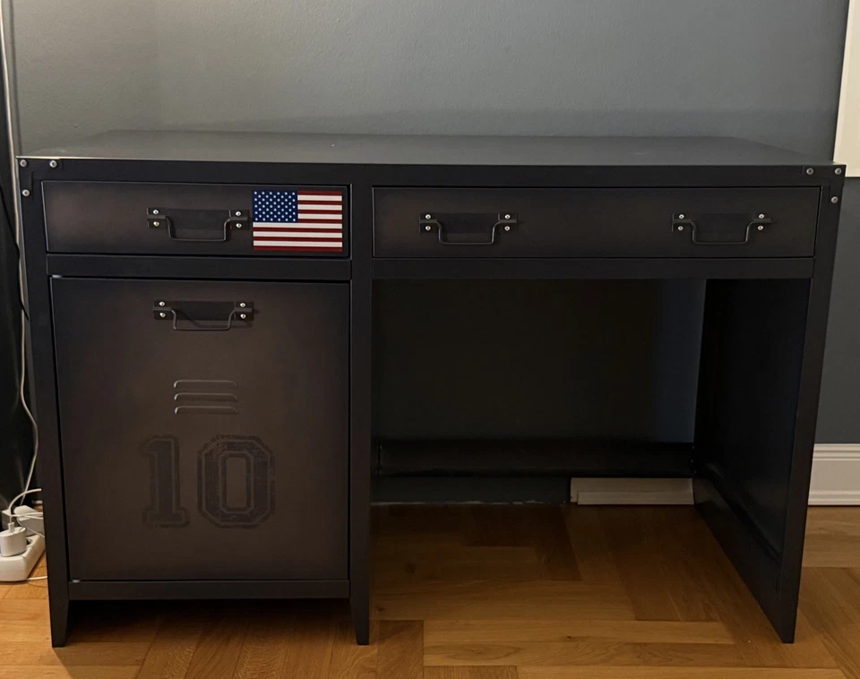 Metall Schreibtisch für Jugendliche von Maisons du Monde Serie Andrews