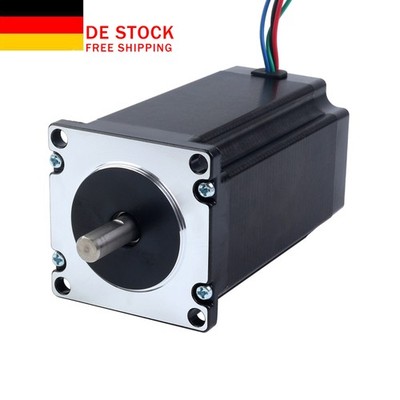 STEPPERONLINE Nema 23 Schrittmotor 3Nm 5A 100mm 8mm Flachwelle für CNC