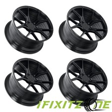 Dolce Element 19x9.5 5x112 40mm Gloss Black Wheel 19 Inch Rim New Set Of 4 Dolce Element 19x9.5 5x112 40mm Gloss Black Wheel 19 Inch Rim New Set Of 4