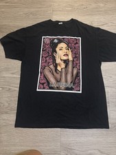 VINTAGE LA REINA SELENA QUINTANILLA T SHIRT SIZE LARGE