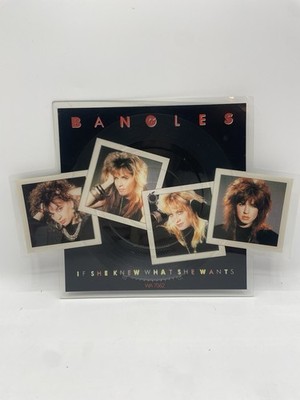 Bangles LP Schallplatte Sonderedition WA 7062 If She Knew What She Wants Vinyl