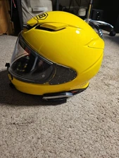 Shoei RF-1400 Helmet Size XL with SENA SRL-EXT and Transitions shield