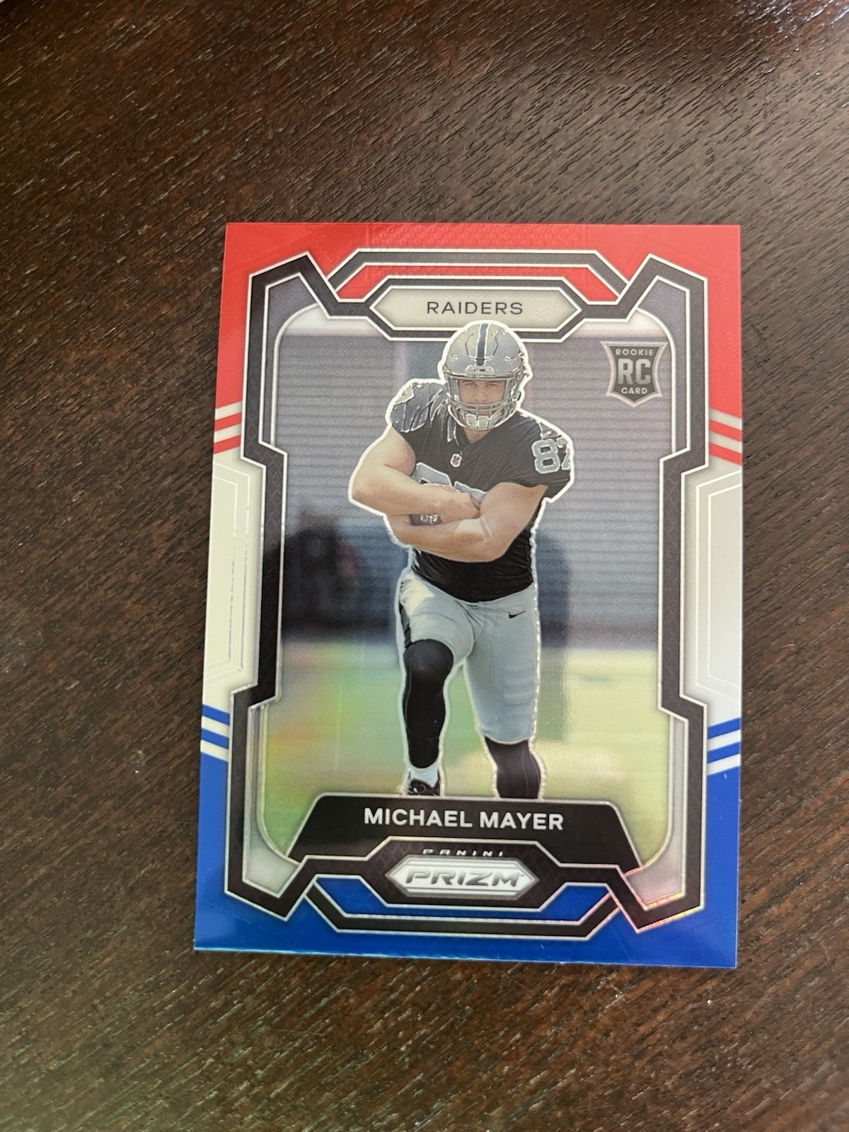 Michael Mayer Rookie Card SP 2023 Prizm #361 Red White Blue RWB Prizm RC