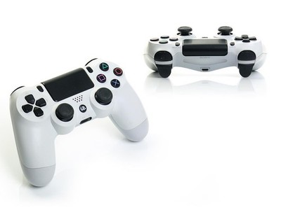 Sony PS4 - DUALSHOCK 4 Wireless Controller - Weiss Zustand: DEFEKT