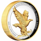 AUSTRALIA $2 2023 Silver 2oz High Relief Gilded 'Australian Wedge-Tailed Eagle'