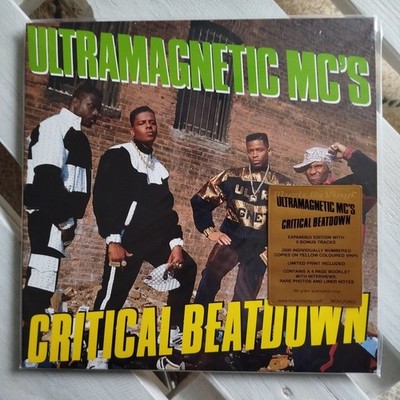 Ultramagnatic Mc's - Critical Beatdown (LP) Limited Yellow Vinyl Edition 