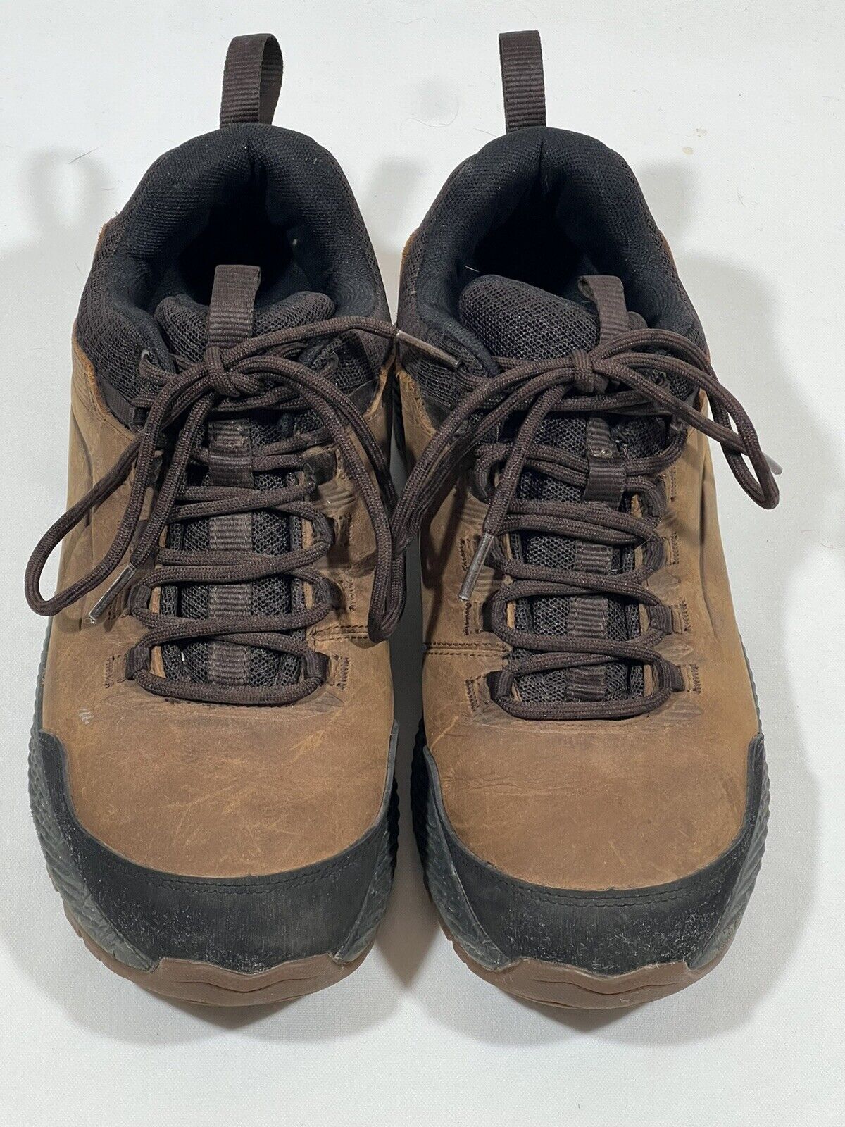 Scarpe Merrell Select Grip uomo 7 5 pelle marrone scamosciata outdoor escursionismo stringate