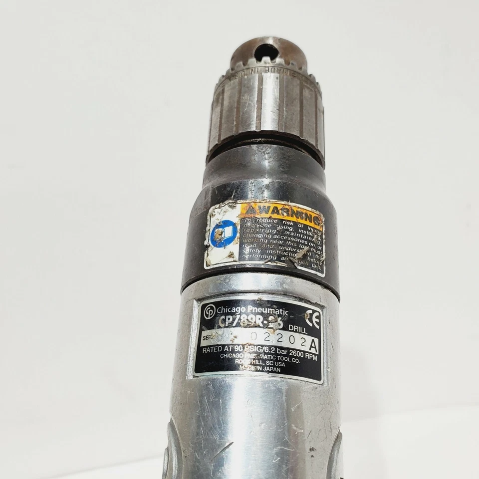 Taladro Reversible Neumático Chicago 3/8" CP789R-26 Hecho en Japón Foto 2 de 4