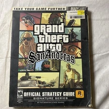 Grand Theft Auto: San Andreas Official Strategy Guide - Paperback - With Map