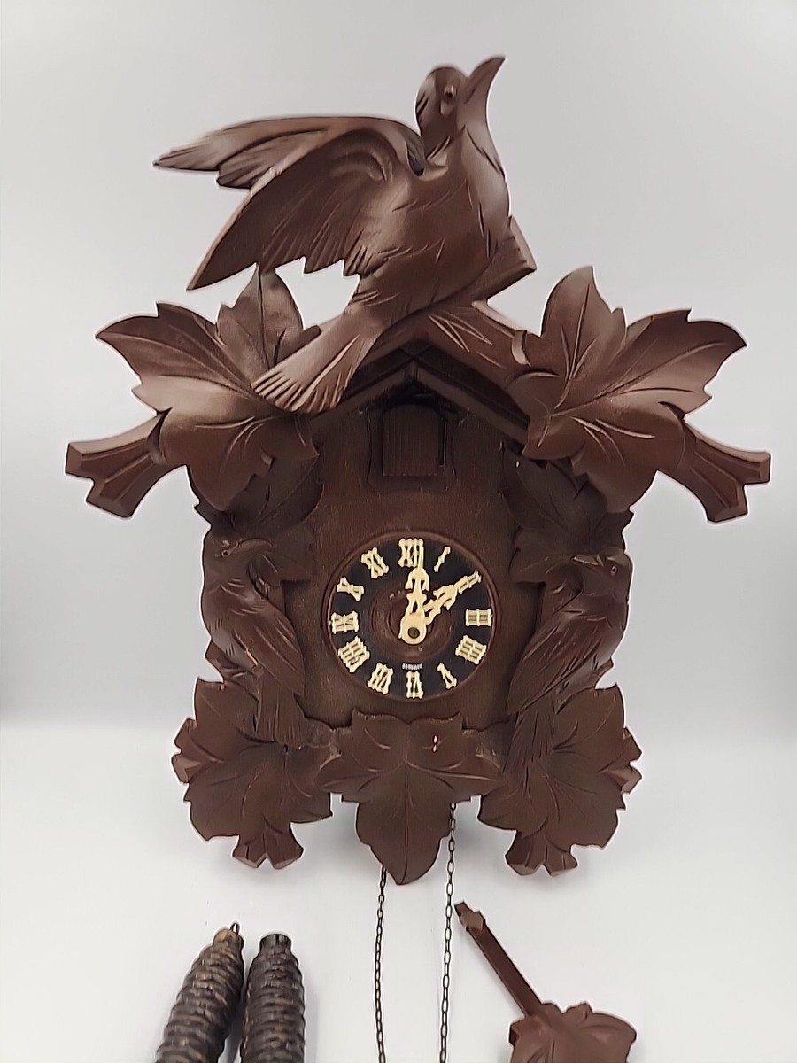 Vintage German Black Forest Cuckoo Clock ~ Circa 1940's ~ | eBay