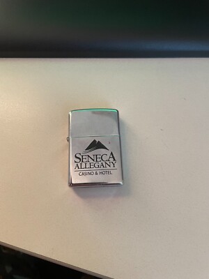 2005 Vintage Seneca Allegany Casino Advertising Zippo Cigarette Lighter