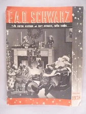 F.A.O. Schwarz Christmas CATALOG - 1938 ~~ toys, toy