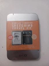 Art 101 Mini Travel Sketching Kit Creative Tools--BRAND NEW--
