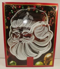 GORHAM North Pole Express Santa Claus Chip And Dip Tray Holiday Serving Platter