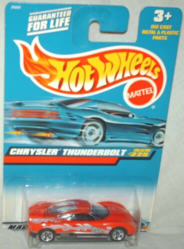 Hot Wheels 2000 #225 Chrysler Thunderbolt Malaysia ,ex.card,i combine shipping