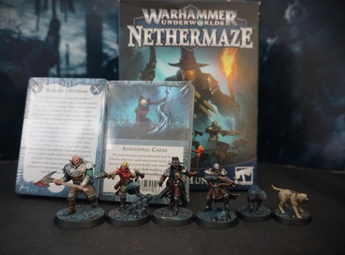 Games Workshop Warhammer Underworlds - Nethermaze Chasseurs De Hexbane - Jeu De Cartes Et Miniatures