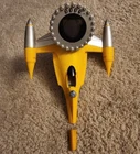 VTG 1999 HASBRO STAR WARS EPISODE 1 NABOO STARFIGHTER GAME TESTED *Broken Tail*