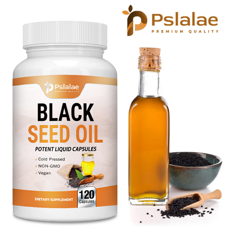 Black Seed Oil -100% Pure Natural Cold Pressed Cumin Nigella Sativa Thymoquinone