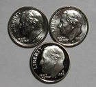 1994 P,D&S Roosevelt Dimes in BU and Proof condition