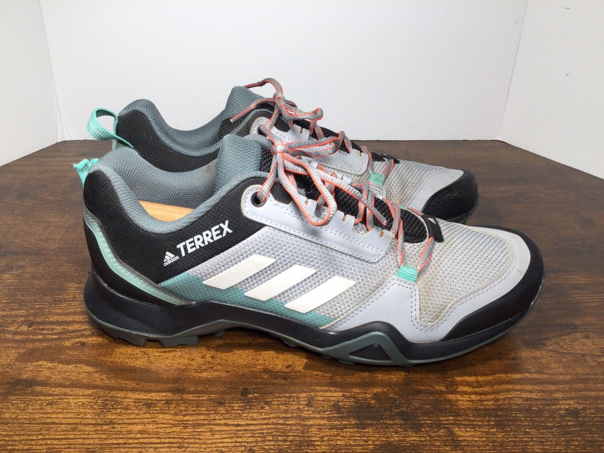 Adidas Terrex AX3 Gray Trail Hiking Shoes Sneakers Women's Size FX4690