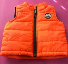 NWOT HEALTHTEX Infant Boy's Size 6-9M Zip Up Vest Explorer Sharp Looking