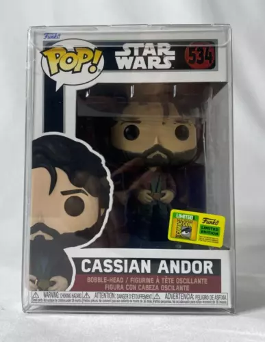 Funko Pop! #534 Cassian Andor 2022 SDCC Exclusive Star Wars NIB Unopened