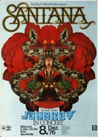 Santana - Moonflower, KöLn 1976 | Konzertplakat | Poster