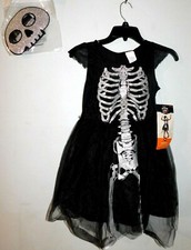 Kids' Skeleton, Youth Medium 7-8 , Hyde & EEK! Boutique, DAY OF THE DEAD