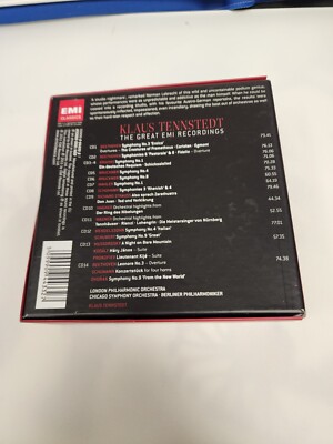 Klaus Tennstedt Klaus Tennstedt: Great EMI Recordings OPENED 14cd