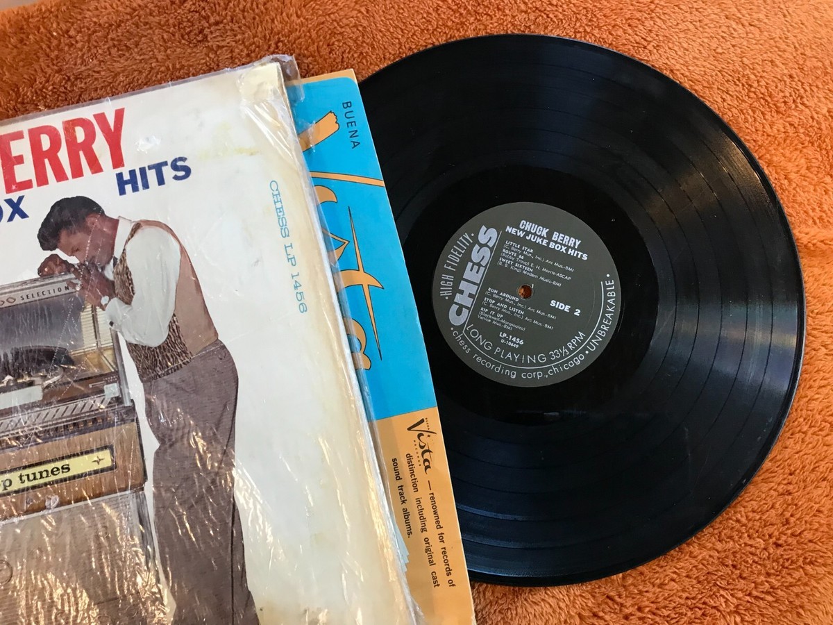 Chuck Berry New Juke Box Hits Orig Vinyl MONO CHESS Black Label LP