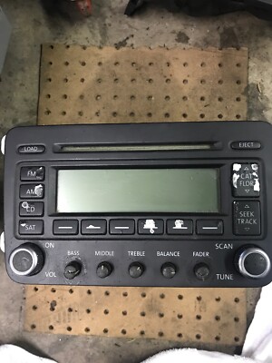 VW 7 Radio CD Player 05-10 VW Jetta Rabbit GTI MK5 Passat B6 1K0 035 180