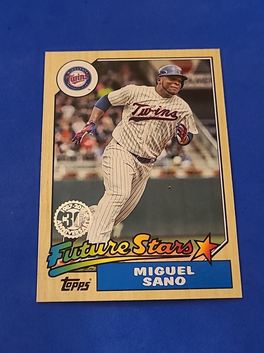 スーパーアダマス　1687-8 30th anniversary model 2017 Miguel Sano Topps #87-16 30th Anniversary Retro Insert | eBay