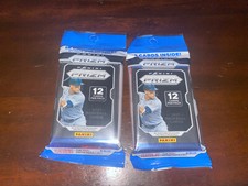 🔥 2021 Panini Prizm Cello Fat Pack BASEBALL Red White Blue Parallel NEW Lot (2)