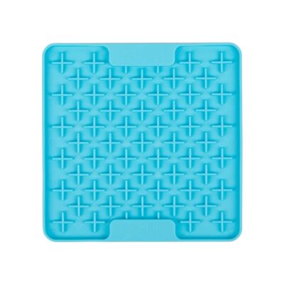 LickiMat Mini Buddy Leckmatte Schleckmatte für Katzen 15 x 15 cm türkis