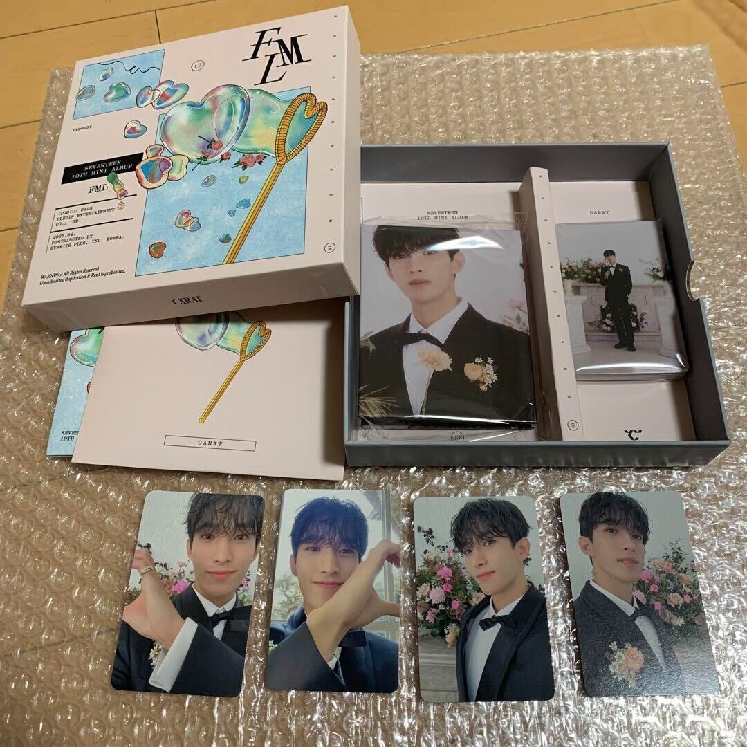 SEVENTEEN DK FML Carat version mini album Fan Club CD SEVENTEEN DK FML Carat version mini album Fan Club CD