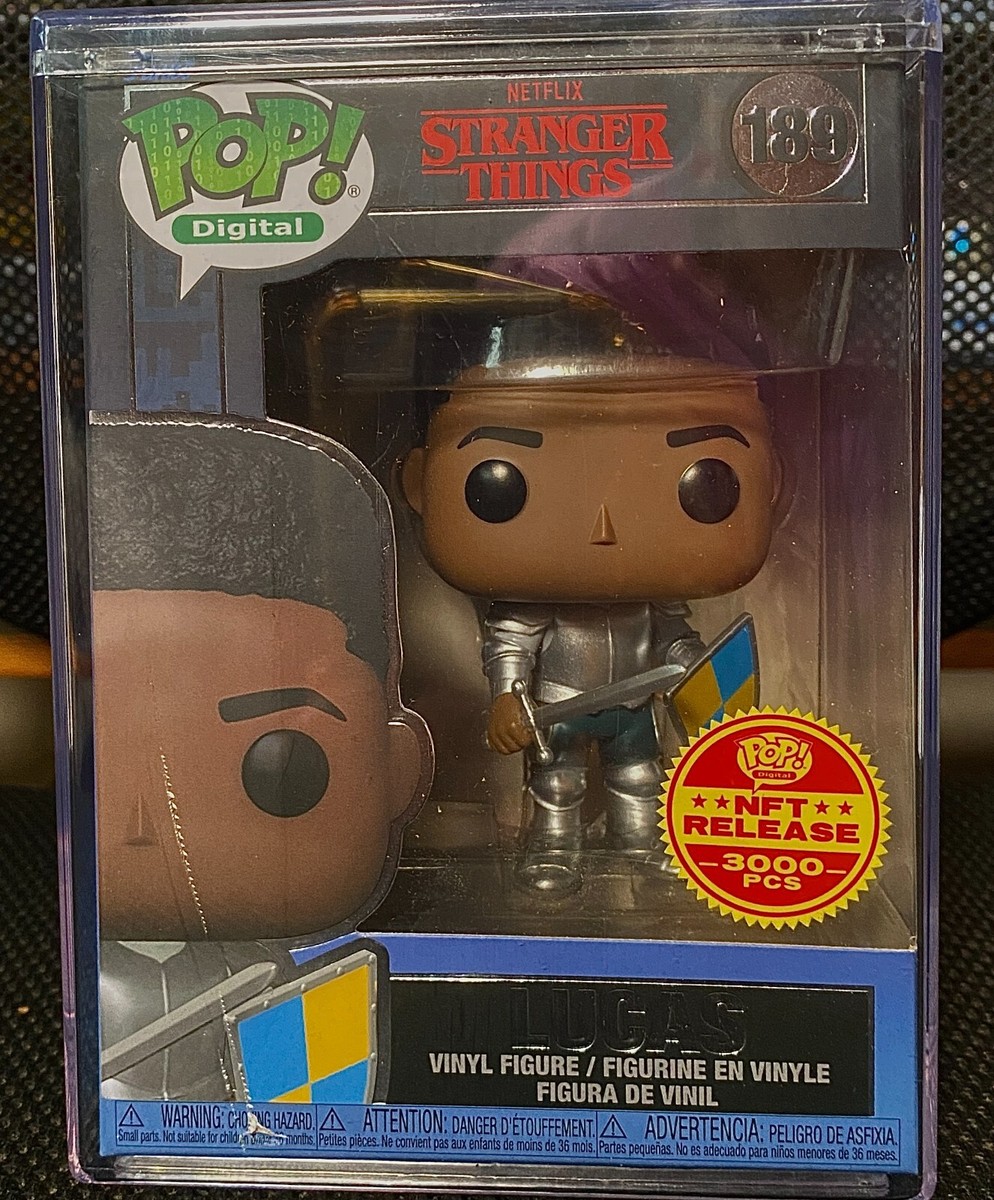 Funko Pop! Digital #189 Stranger Things Lucas Vinyl Figure